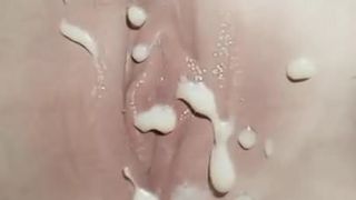 Bobpeters47 cum tribute request hot pussy cum spray