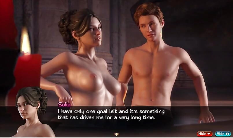 Treasure of Nadia - Gameplay - Roleplay - MILF and Teen Ass Fucked, Hotspring Scenes