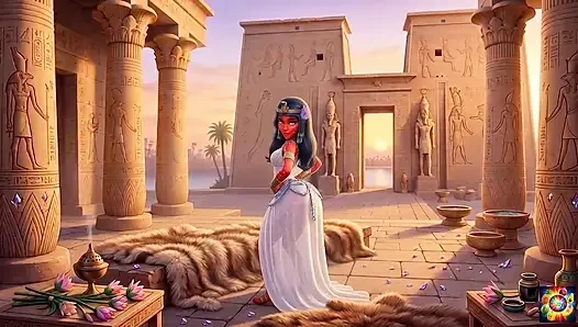 Wüstenromantik in Ägypten - AI Hentai ASMR