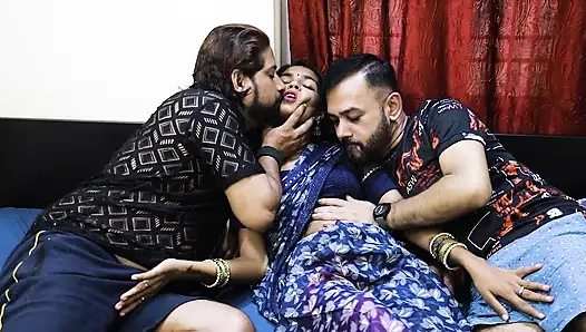 A STORY OF A INDIAN BHABI AND HER NEIGHBER BOYS GANG, CAME HER ROOM AND GOSSIP AND AFTER THAT FUCKED HARD HER.