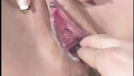 Blonde whore fucking stud and giving head