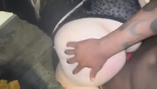 White curvy big ass teen takes BBC for the first time