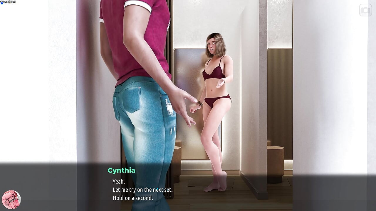 My friend's girlfriend surprises me with her ass in lingerie and ends up cheating on her boyfriend - Jazziuu