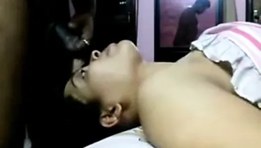 Indian oral sex in homemade video