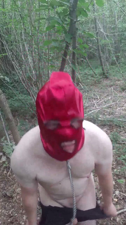 FABIENNE SISSY IN THE WOODS | Clip 1