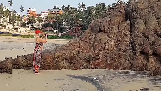 Beautiful Blonde Mature Wife Enjoys Her Day