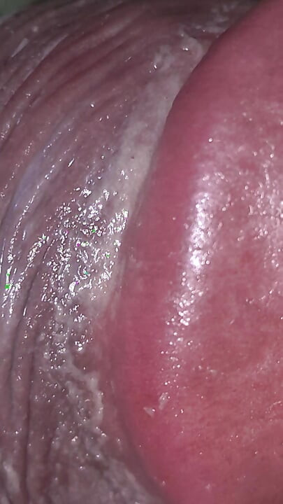 Playing with penis