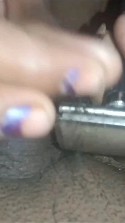 Emotional moment from "Indian Homemade Village Wife cleaning the hair of her husband's penis, being completely naked at the"