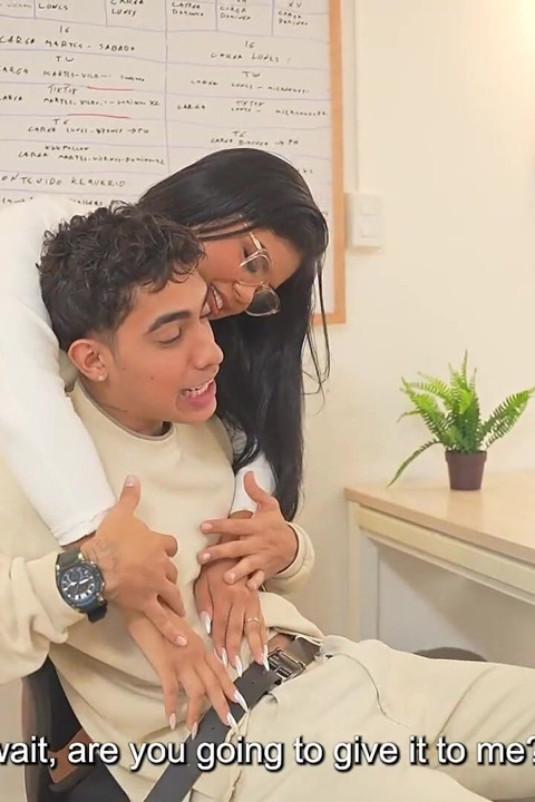 Squirter Slut My Boss with Huge Tits Asks Me to Fuck Her in the Office, and I End up Cumming All Over Her Melons!