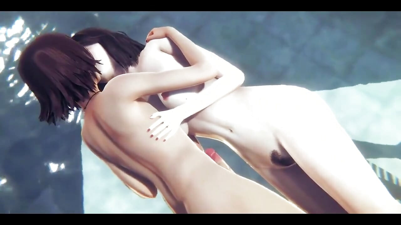 Hentai 3D bez cenzury - para uprawia seks w Spa - japońska azjatycka manga anime gra filmowa porno