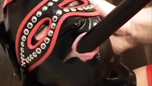 Fetish hot slut rides a big hard cock!