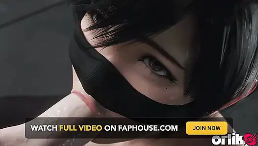 Yuffie final fantasy 7 - layanan sepong kontol ceroboh basah [hanya masker versi 4k]
