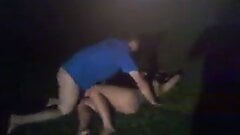 Wife fucks friend after 4th of july party in backyard