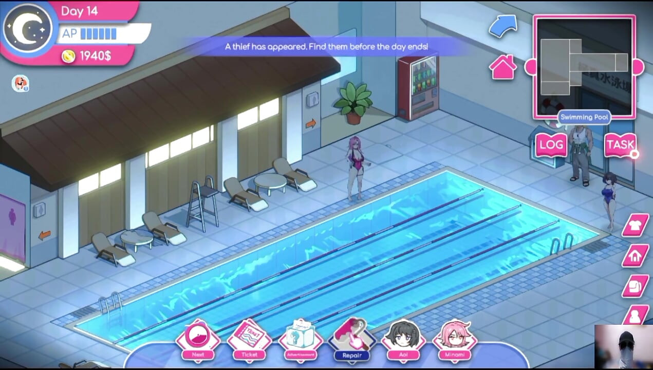 EP-2 "Lifeguard holic gameplay! NTR HENTAI GAME! Aku kasih les renang pribadi ke cewek selingkuhan!