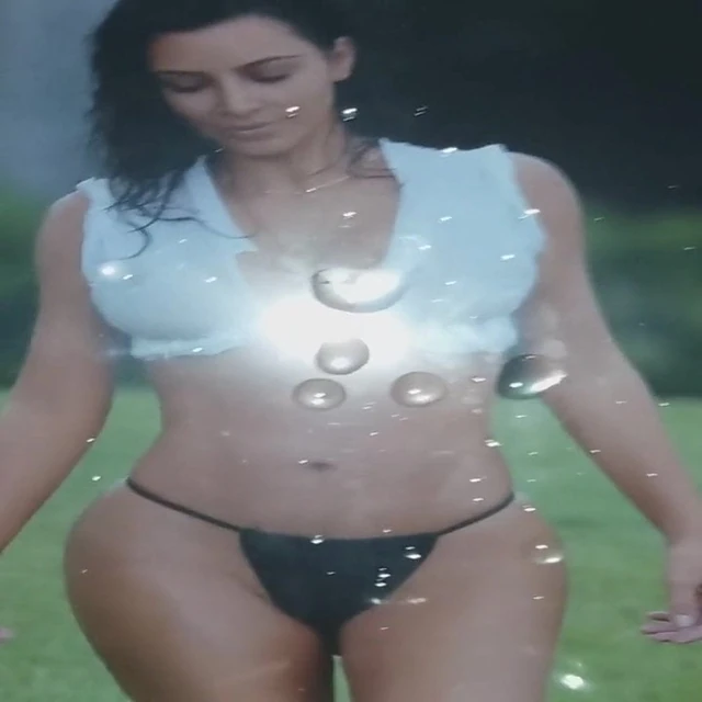 Kim Kardashian Cum Tribute