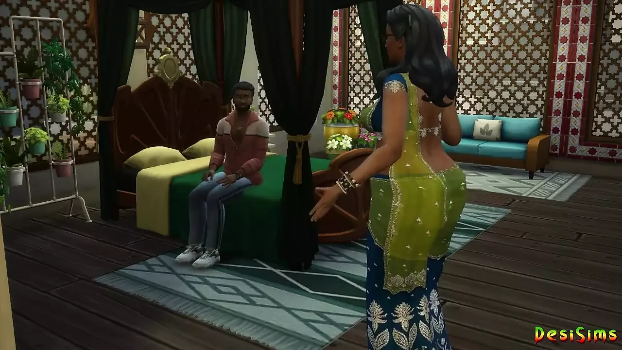 Indian Hot granny shared the motel bed with me