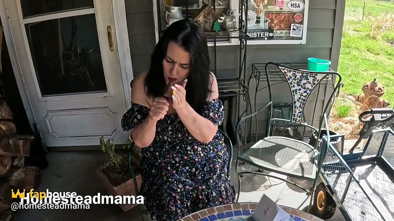 Smoking Compilation with Tits