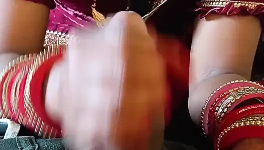 Hendjob di maine apne pati ko aur gadha ras nikali