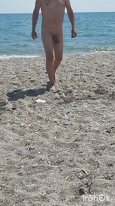 Endnu en lille smule strand