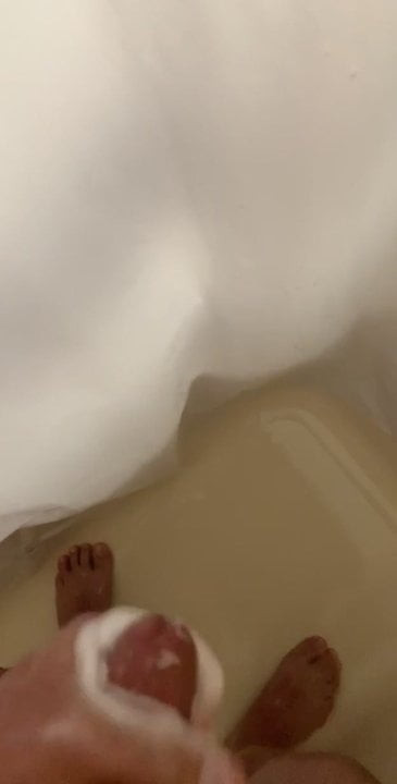 Cum in shower