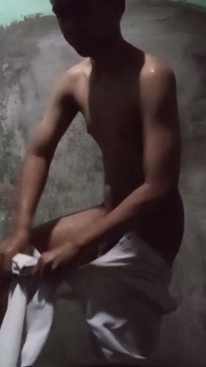 In the bathroom I was naked and took a shower | Clip 2