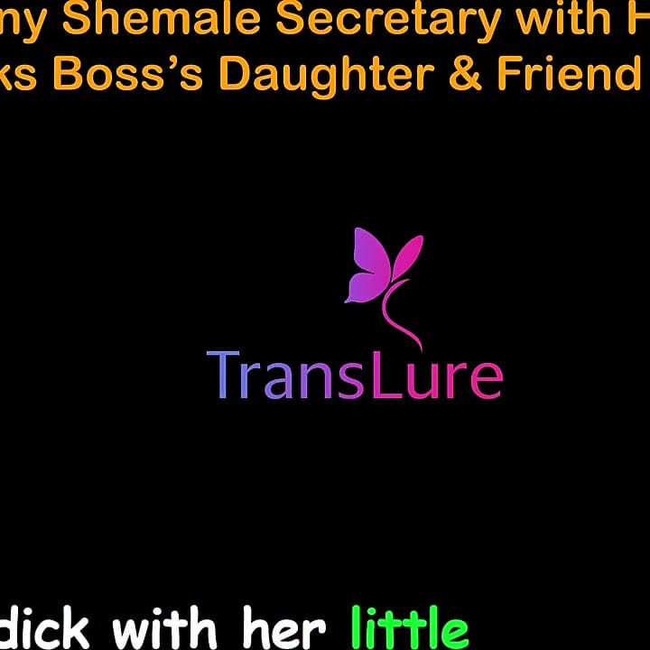 English Audio Sex Story - Tall Ebony Shemale Secretary with Huge Cock - Fucks Boss’s Stepdaughter & Friend - Part 2