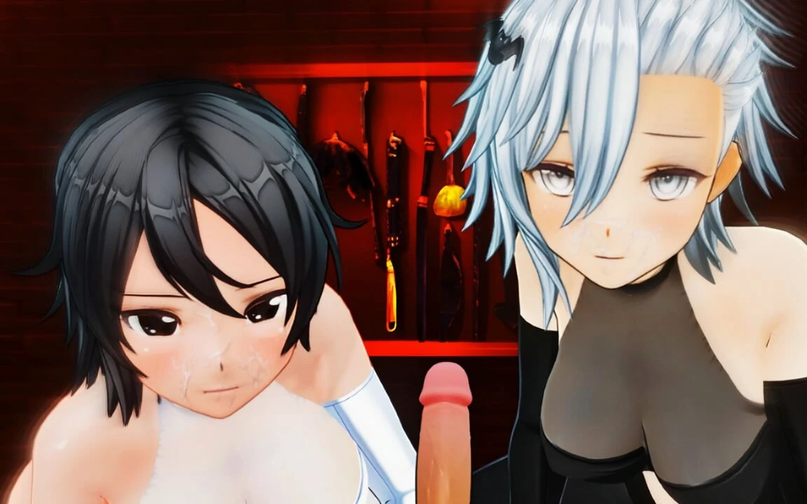 Lesben haben mich erwischt und meinen schwanz gelutscht