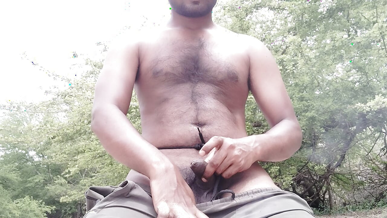 Xhard On Dick On Duty in forest alone
