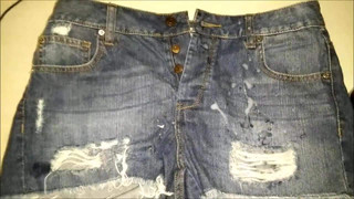 Cum on Cousin jeans shorts