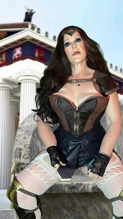 Granny Carmen's Superhero Classic Cosplay Cock FUCKING Extravaganza 11920COMP | Clip 3