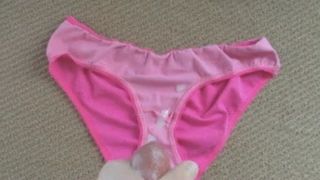 Pink Panty Cumshot 03