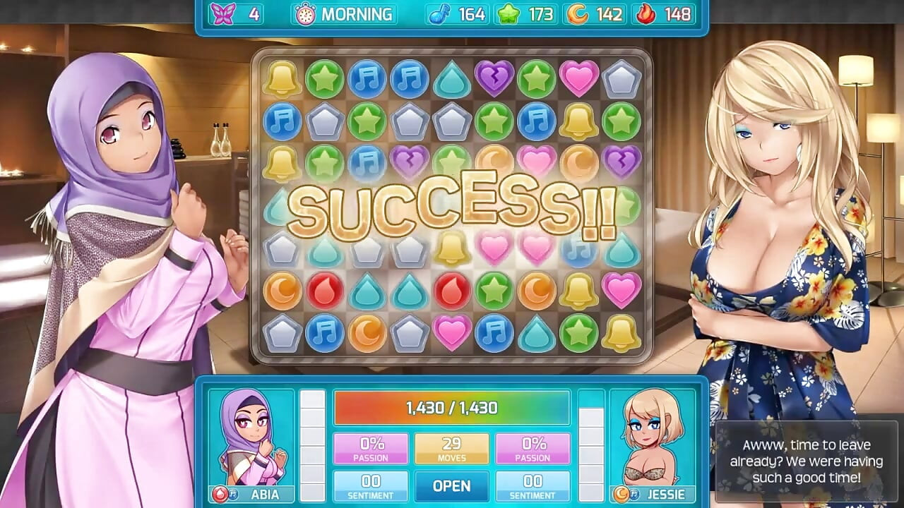 Huniepop 2 - doppio appuntamento - parte 9 Creampie figa di loveskysan