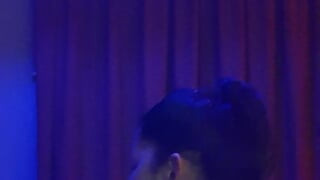 Today I eat it completely as she likes.