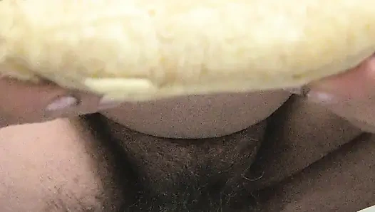 Haydee Rodriguez Fucks Her Hairy Taco with a Burrito