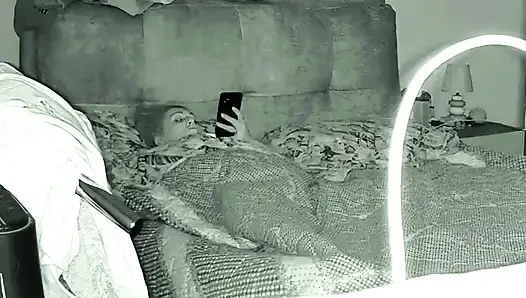 Ehefrau Beim Plaudern Beim Masturbieren Erwischt
