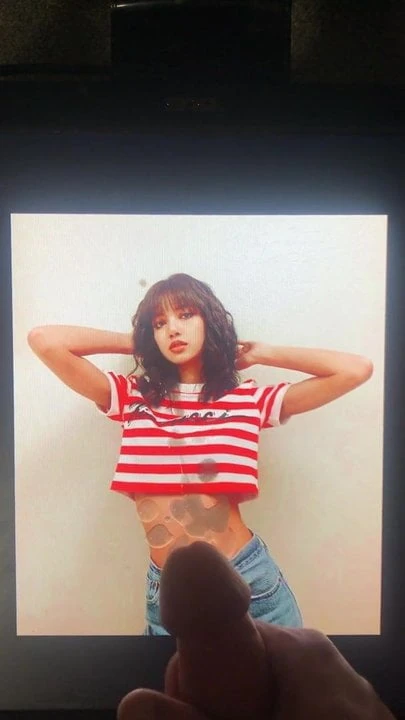 Blackpink lisa cum tribute 3
