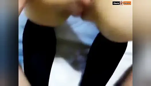 "GIVE ME DICK IN THE ASS" My lover's whore screams when I go to her house to fuck while her husband is in the field.