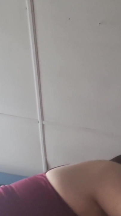 Super sexy cock sucking queen goddess fingers his ass rides his cock sucks his cock with her cum all over it to make him cum | Clip 1