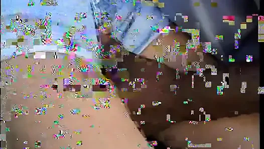 Naughty blonde cutie Rebecca Starr enjoys being dropped with black anchor in her bum bay