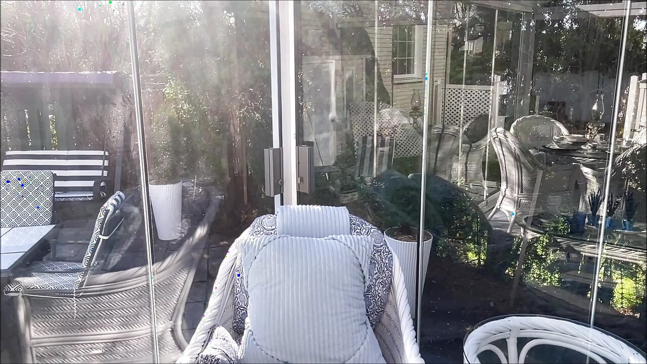HUNK DADDY BEAR NAKED SUNBATHING IN THE VERANDA 2