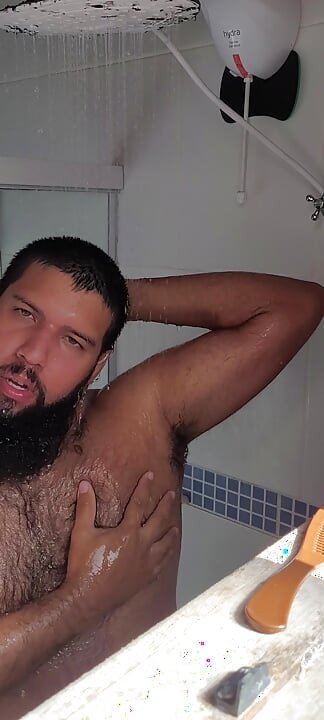 The atmosphere heated up... Come to the bath with me!
