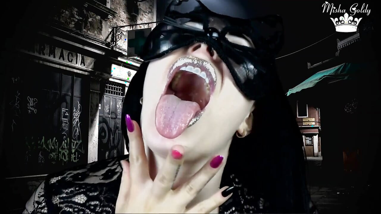 Hungry cat will consume you alive after you cum