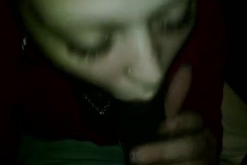 A friend of mine I met through badoo giving me an amazing BJ