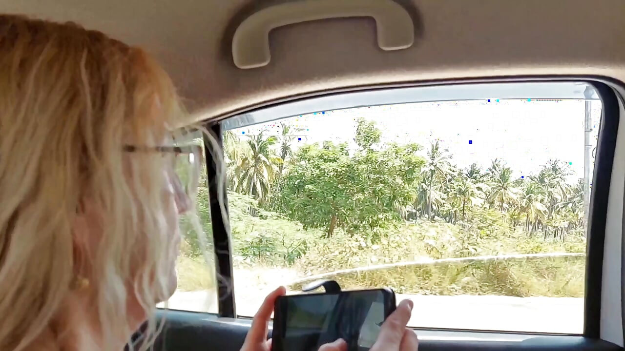Mature Blonde Wife Enjoys Sex in Between