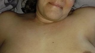 Long night, smeared makeup, a big cock, and creampied pussy