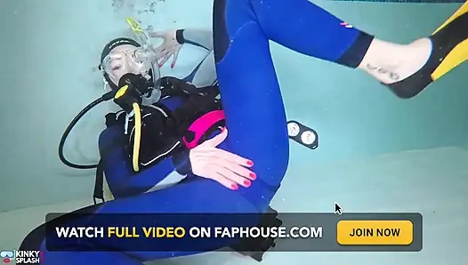 Tauch-zusammenstellung unterwasser - über 1hour!