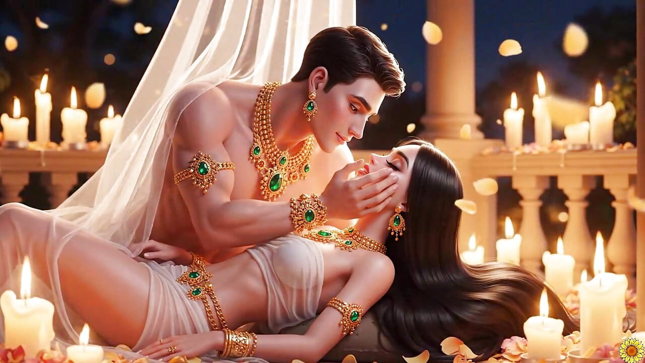 देसी कपल की फुल नाईट हॉट रोमांस - सोन्याचे दागिने वाली सेक्सी भाभी और मस्क्युलर हस्बंडचा बेडरूम पॅशन