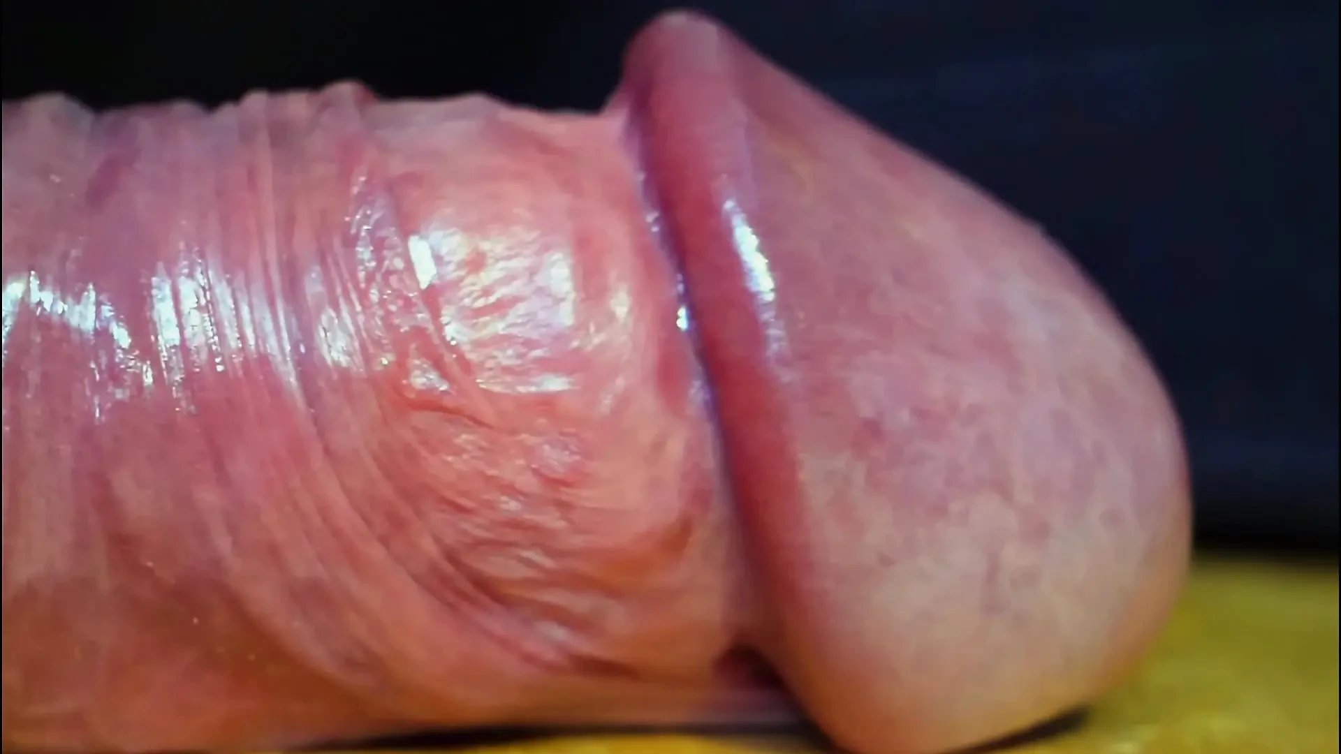Big Uncut Mushroom Cock Fest w Frenulum Play &Fluid Cumshots - All Close-up POV HD w audio ao vivo