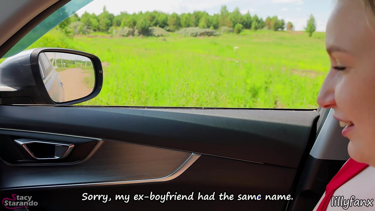 Hitchhiker Girl Turns Stranger Driver Into Her Facesitting Slave
