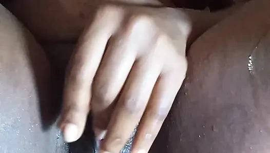Baden und meine muschi fingern